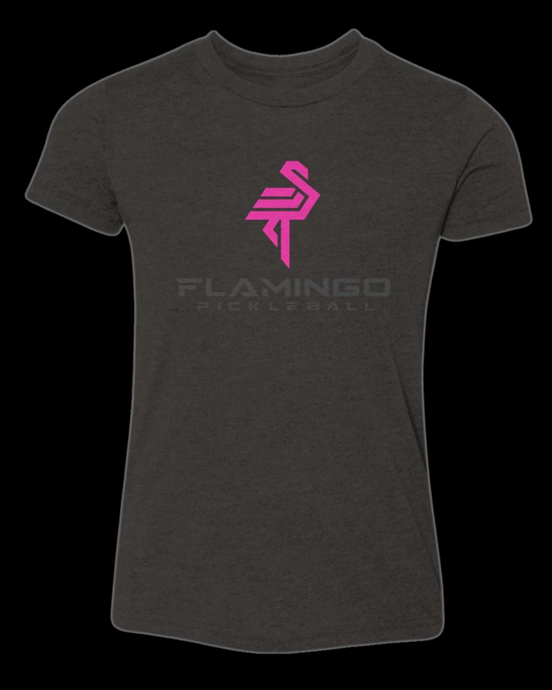 Youth Flamingo Pickleball Tee (PINK)