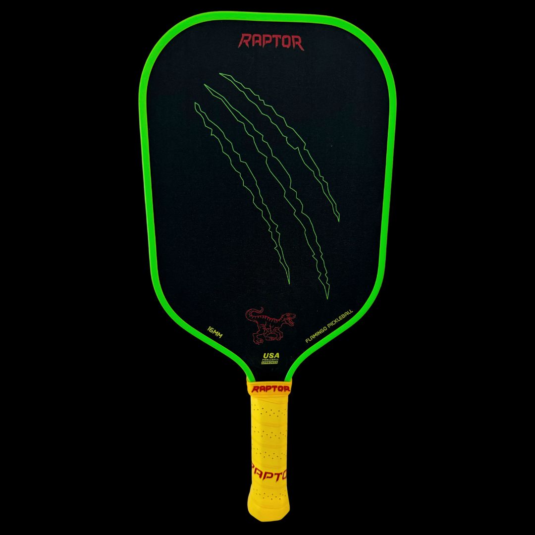 Raptor Pickleball Paddle (16mm) - Venom + Free Paddle Cover