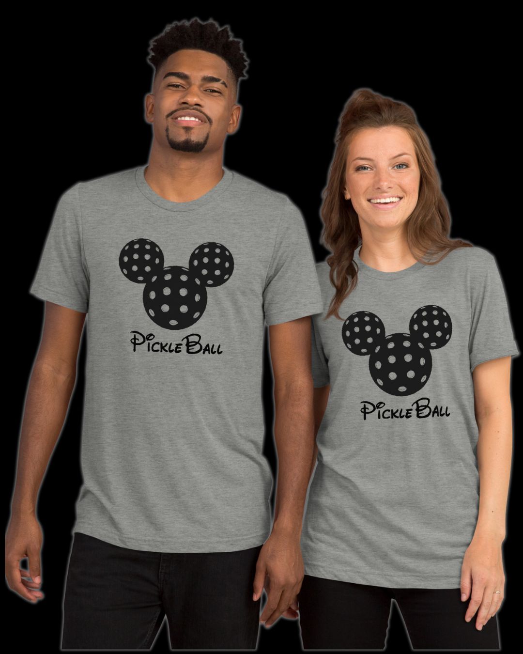 Pickleball Mouse Unisex Tee