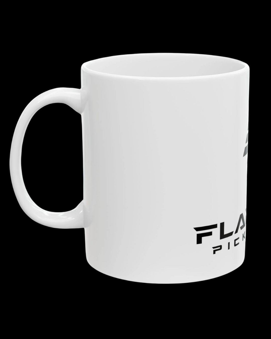 Black Flamingo Pickleball Mug