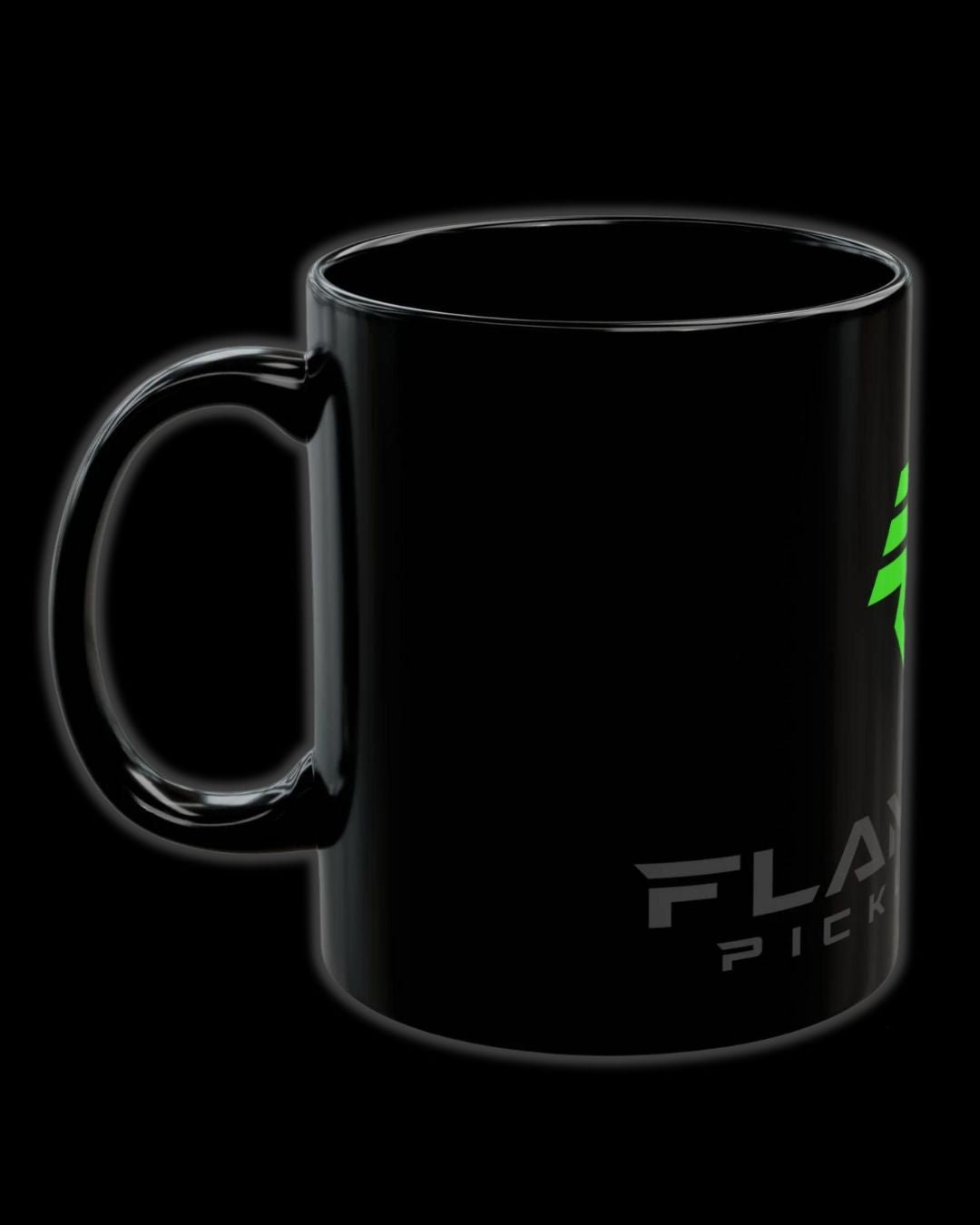 Green Flamingo Mug