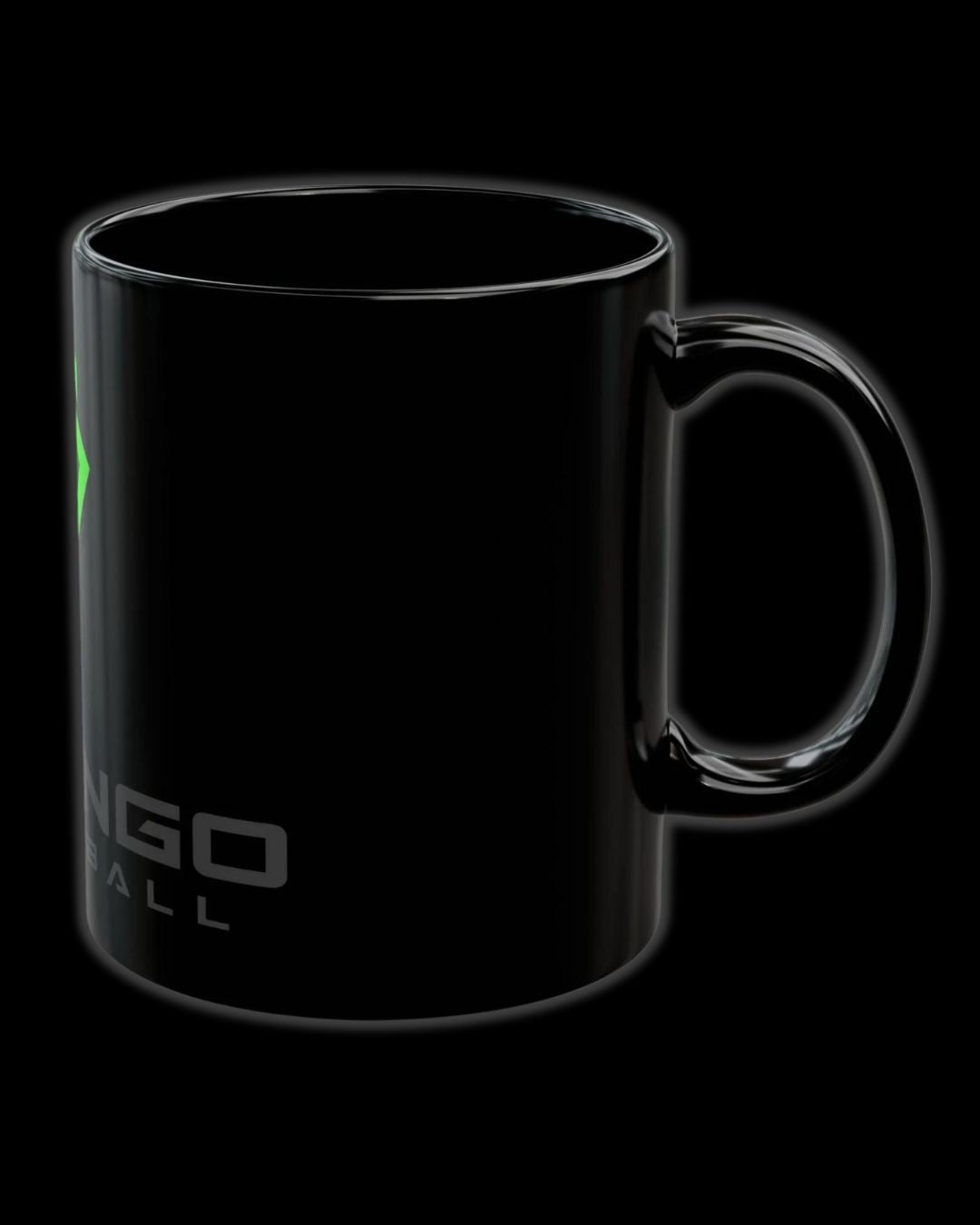 Green Flamingo Mug