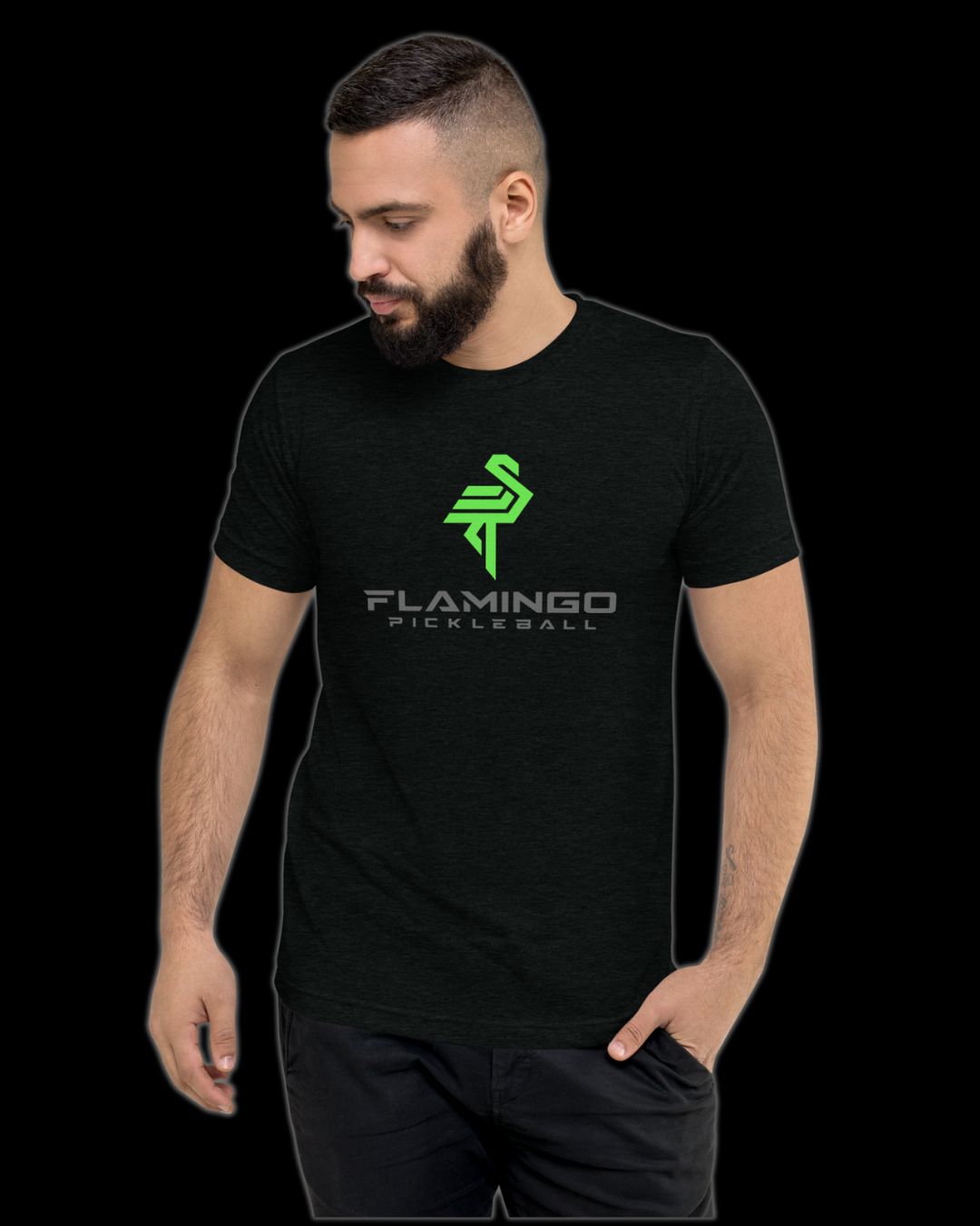 Flamingo Unisex Tee (GREEN)